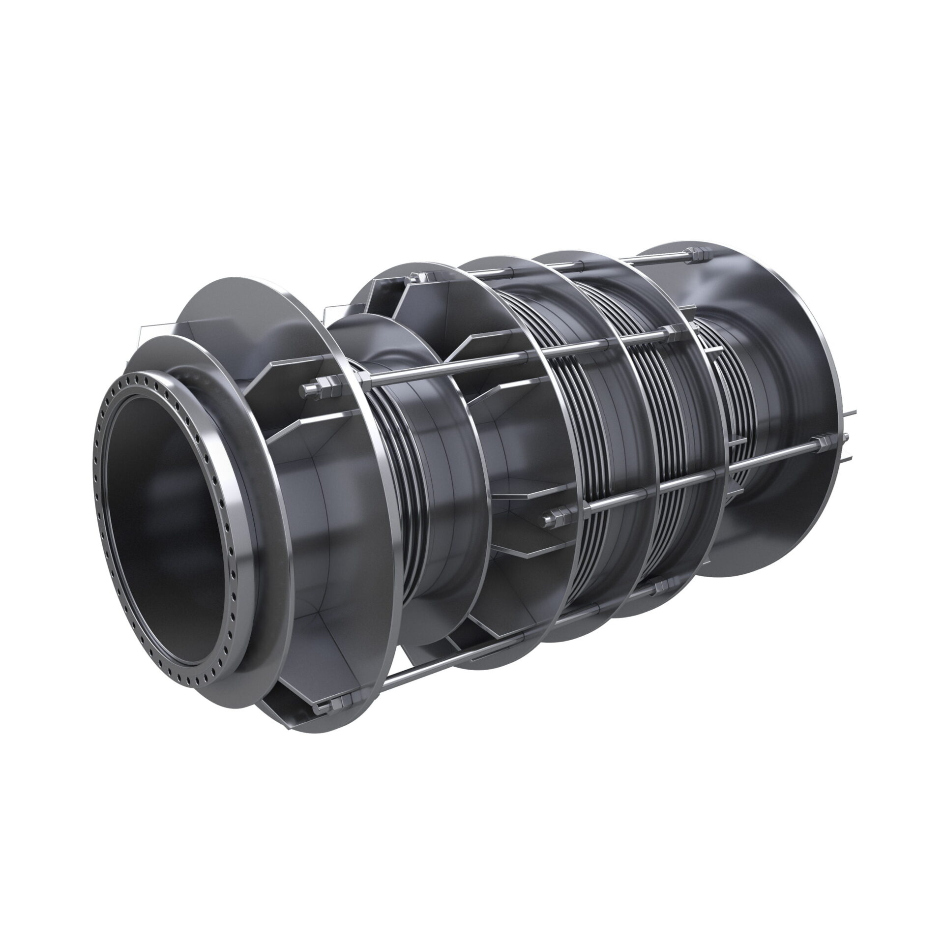 inline pressure balanced expansion joint