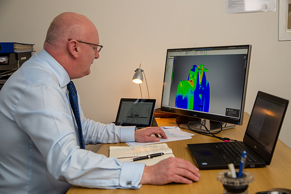 and working on bellows