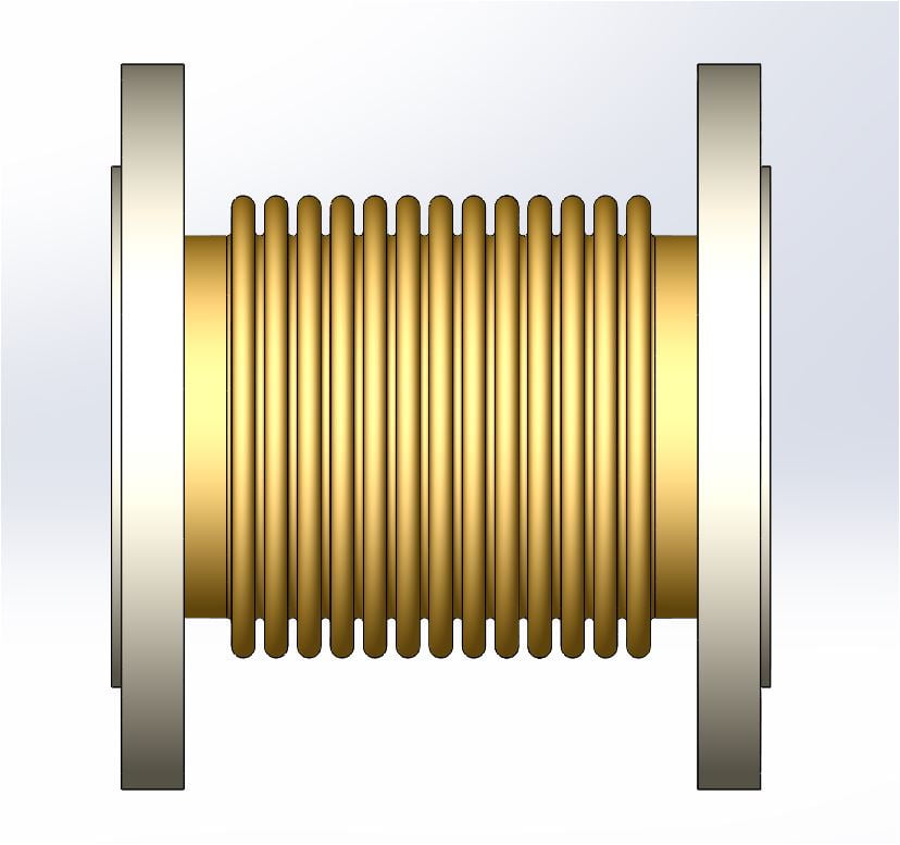 Welded bolted flanges